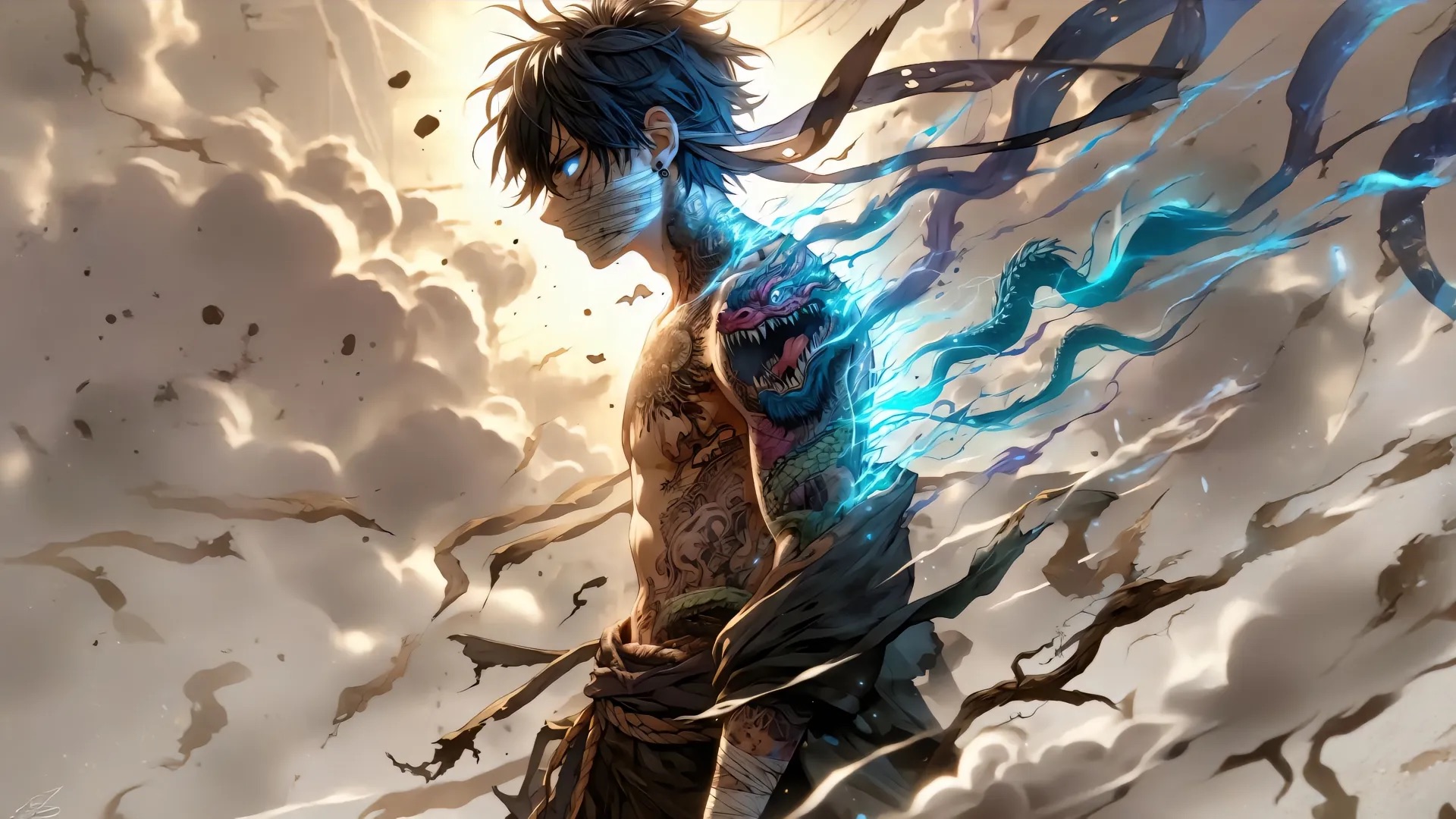 背景一图流效果